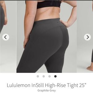 Lululemon instill tights 25"